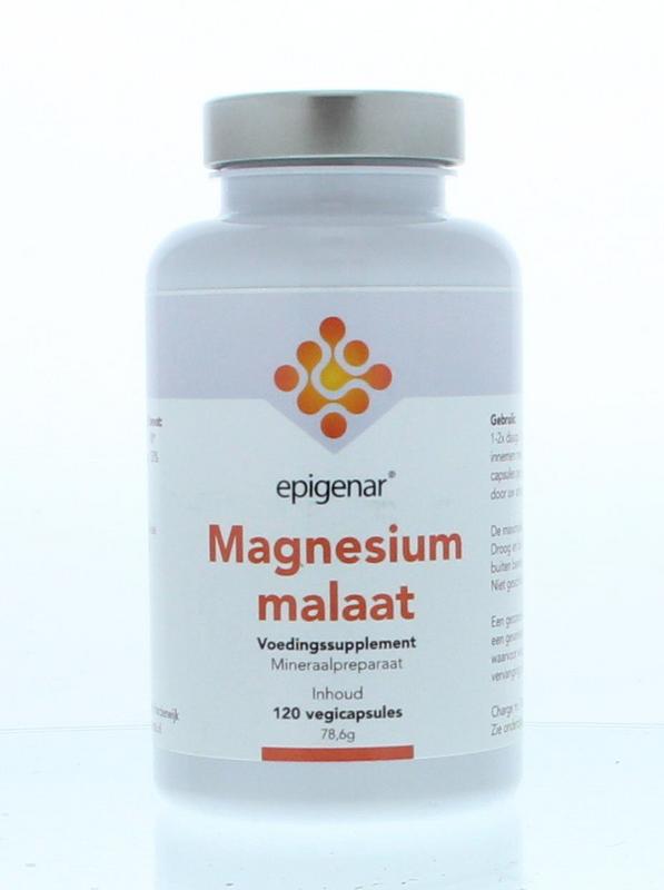 Epigenar Magnesiummalaat 120 Vegetarische capsules