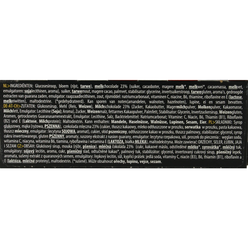 Isostar Reep pulse chocolade 6 pack 138 Gram