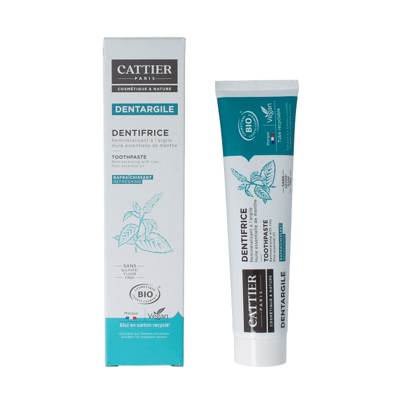 Cattier Tandpasta munt 75 Milliliter