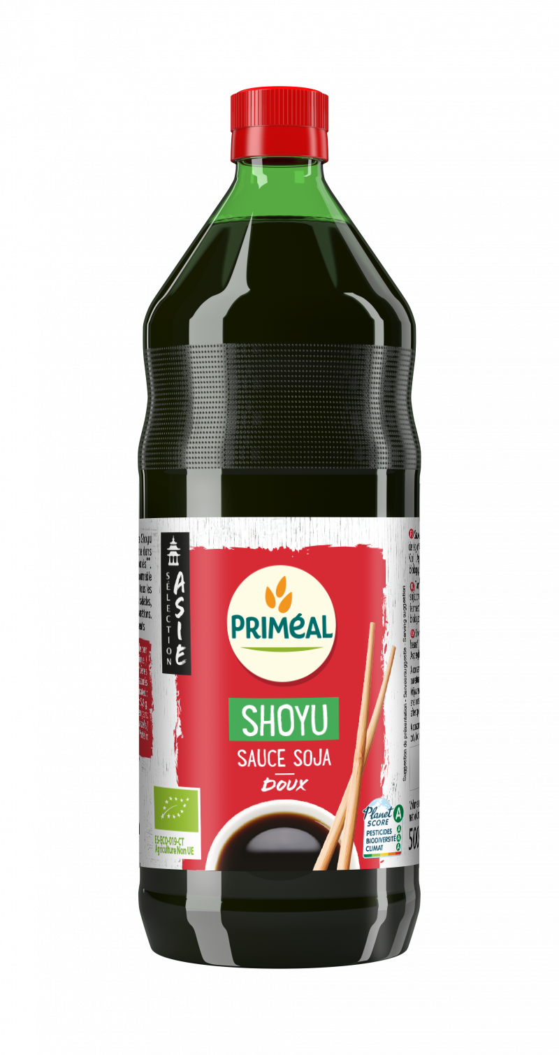 Primeal Shoyu sojasaus bio 500 Milliliter