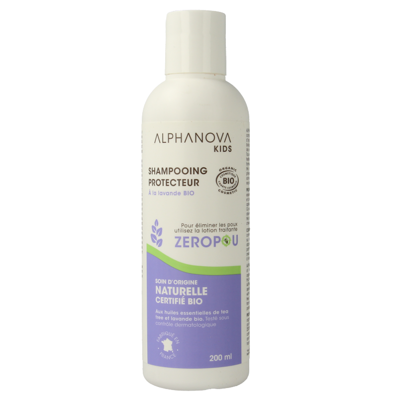 Alphanova Kids Shampoo zeropou preventie hoofdluis 200 Milliliter