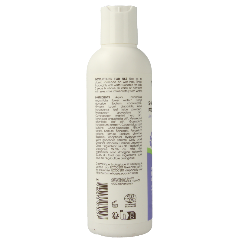 Alphanova Kids Shampoo zeropou preventie hoofdluis 200 Milliliter