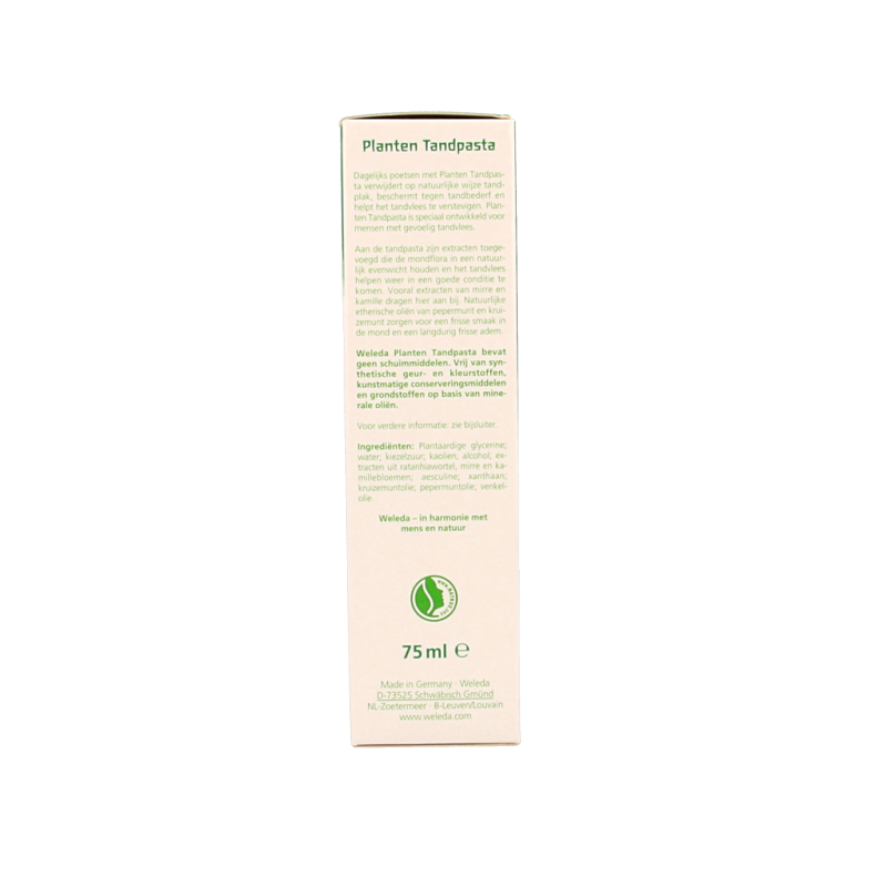 Weleda Oral care planten tandpasta 75 Milliliter