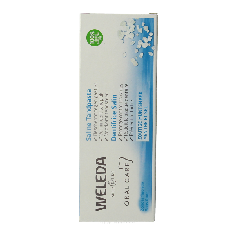 Weleda Oral care saline tandpasta 75 Milliliter