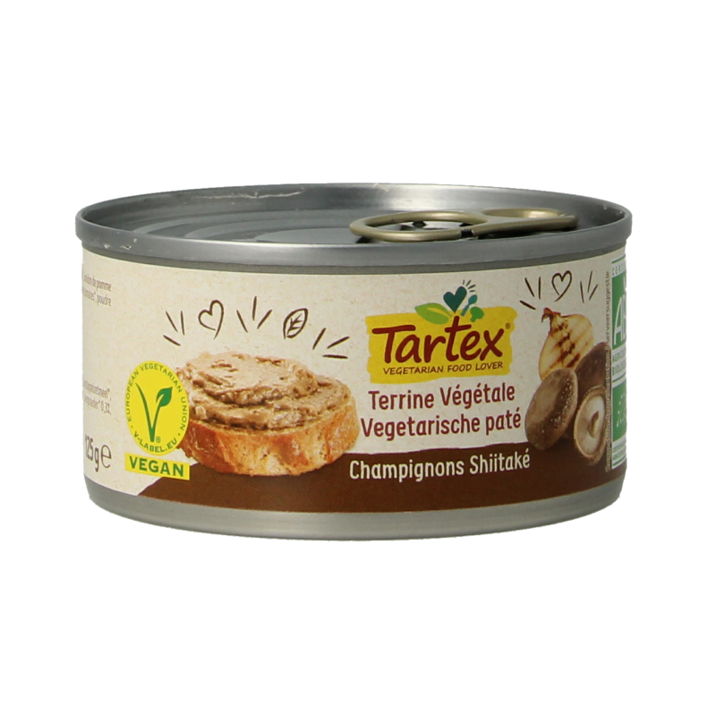 Tartex Pate champignon bio 125 Gram