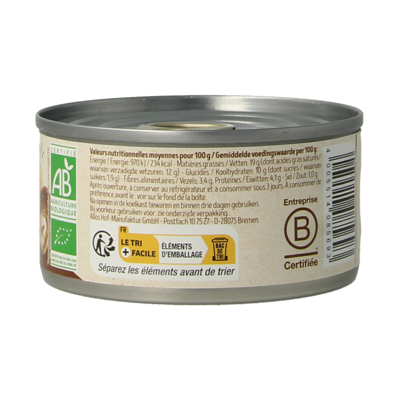 Tartex Pate champignon bio 125 Gram