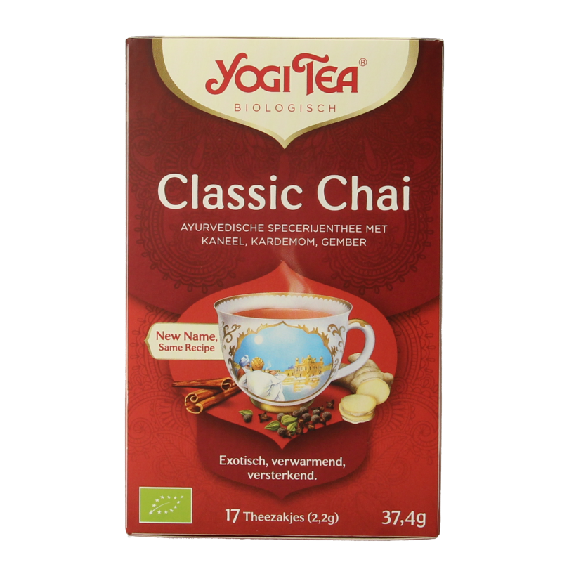 Yogi Tea Classic chai bio 17 Zakjes