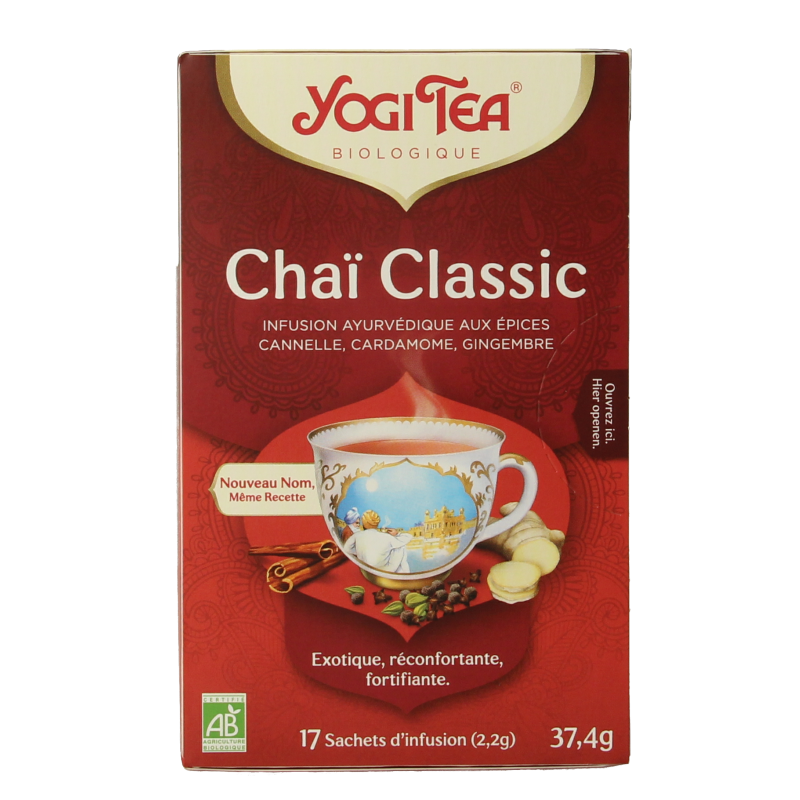 Yogi Tea Classic chai bio 17 Zakjes