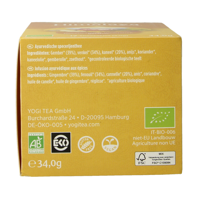 Yogi Tea Himalaya bio 17 Zakjes