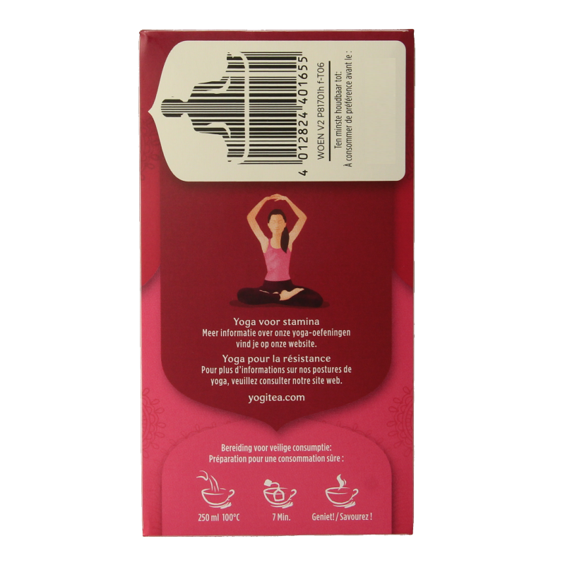 Yogi Tea Women's energy bio 17 Zakjes