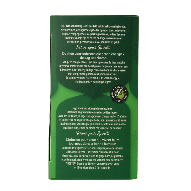 Yogi Tea Green energy bio 17 Zakjes