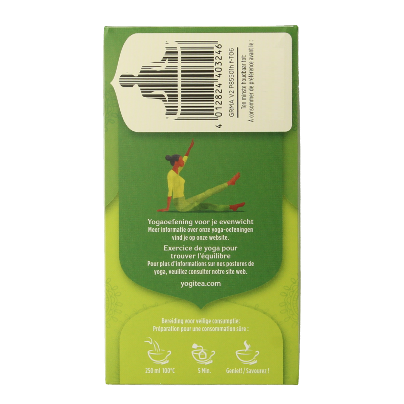 Yogi Tea Green tea matcha lemon bio 17 Zakjes
