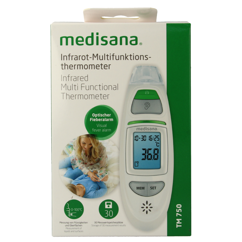 Medisana Multifunctionele thermometer TM750 1 Stuks