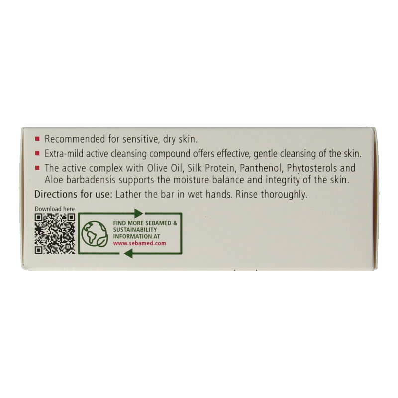Sebamed Zeepvrije wastablet olijf 150 Gram