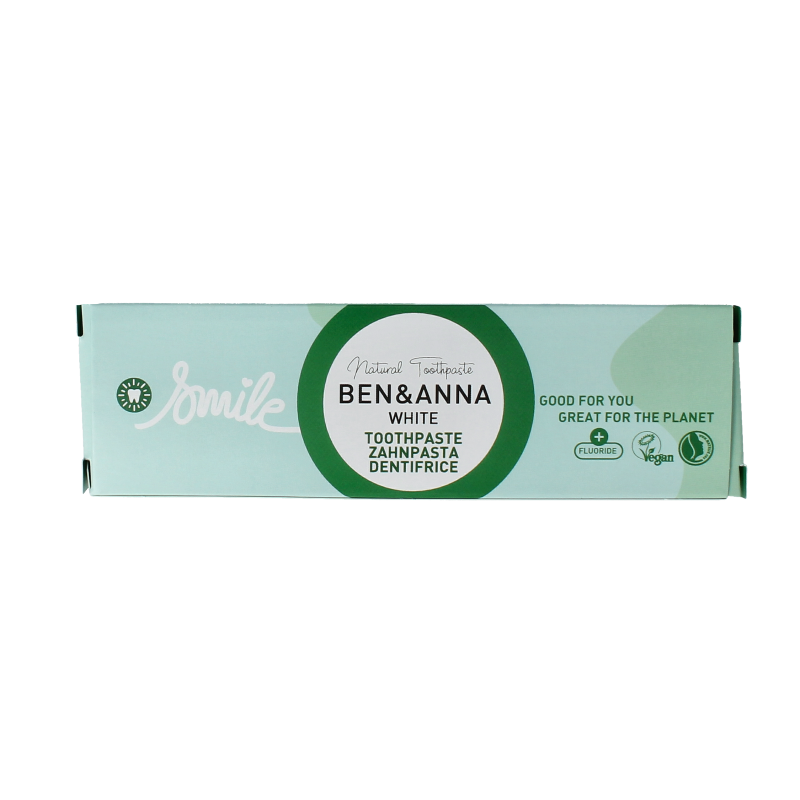 Ben & Anna Toothpaste smile white 75 Milliliter