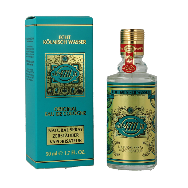 4711 Geuren 50 Milliliter 4711 Eau de cologne original natural spray 50 Milliliter