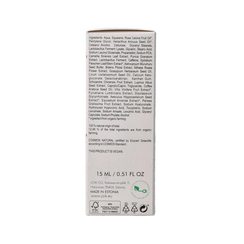 Joik Organics Re-boost collagen eye cream smooth & bright 15 Milliliter