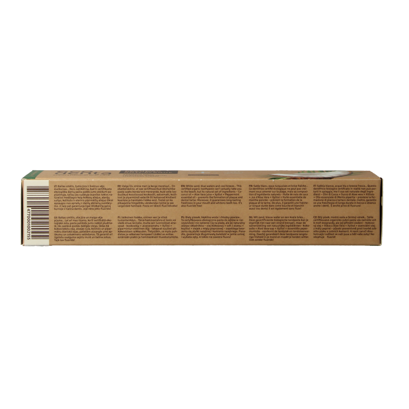 Ecodenta Tandpasta organic anti tandplak 75 Milliliter