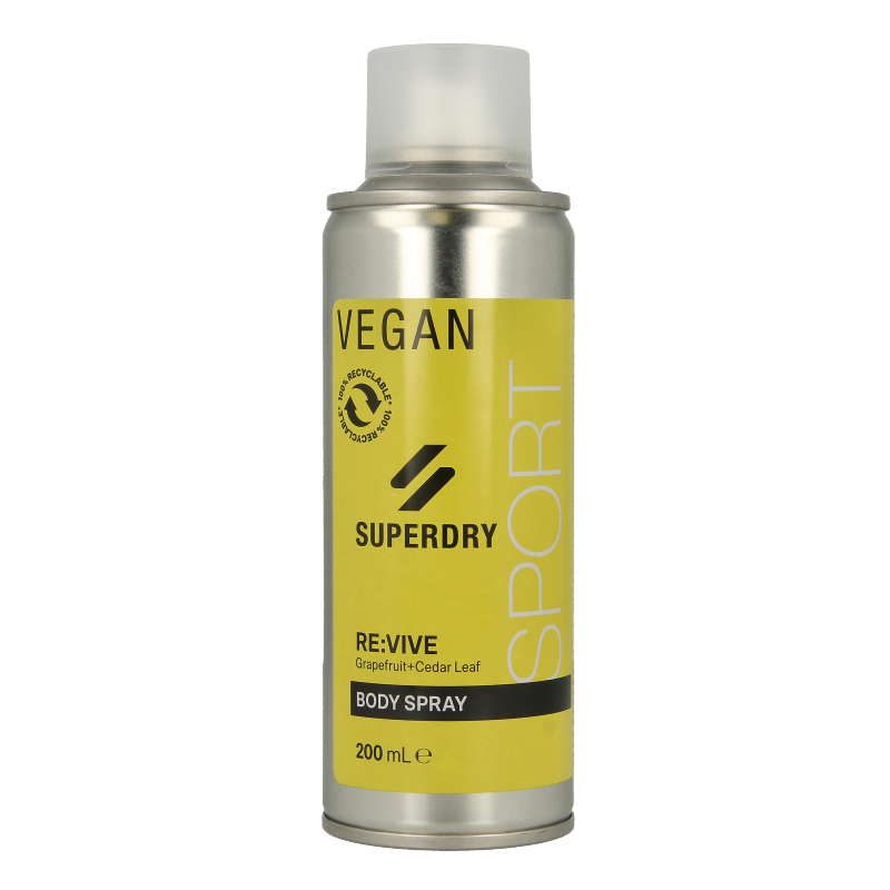 Superdry Sport RE:vive Men's body spray 200 Milliliter