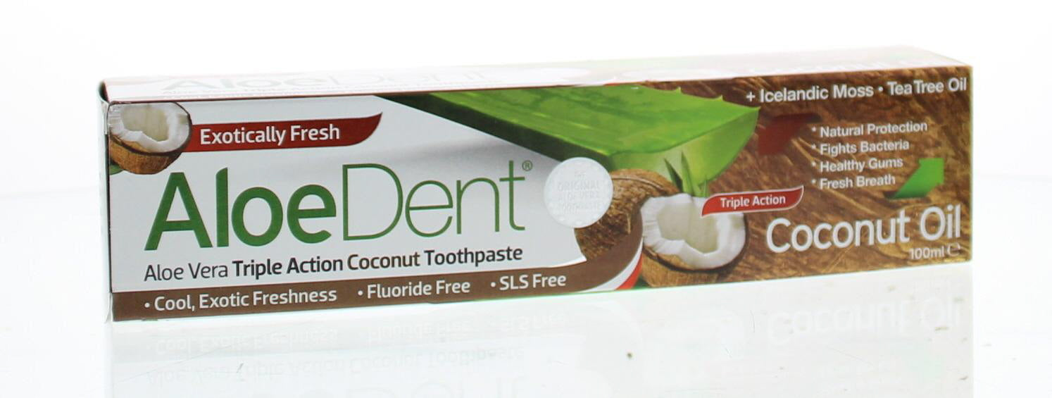 Aloe Dent Tandpasta coconut 100 Milliliter