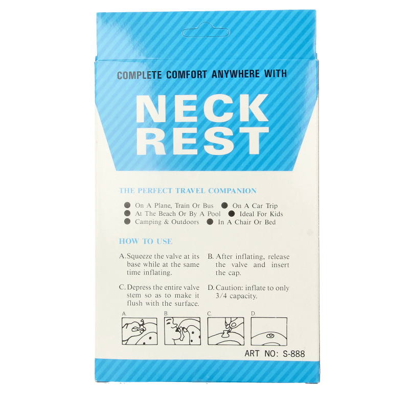 Able 2 Nekkussen opblaasbaar 1 Stuks