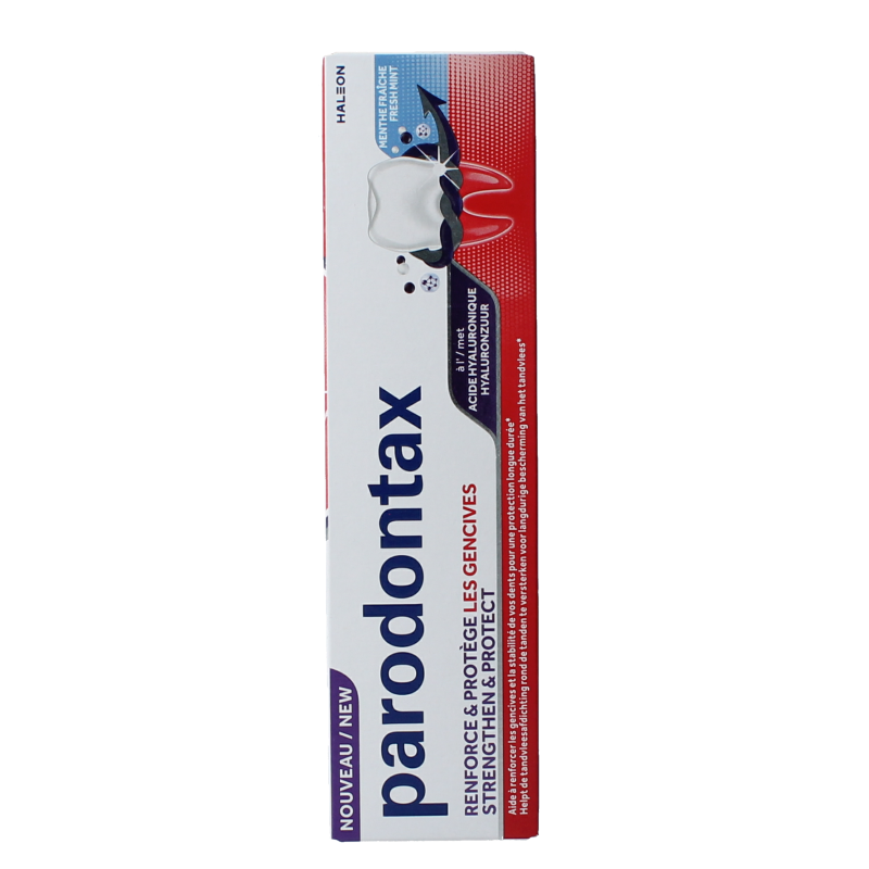 Parodontax Tandpasta strengthen & protect freshmint 75 Milliliter
