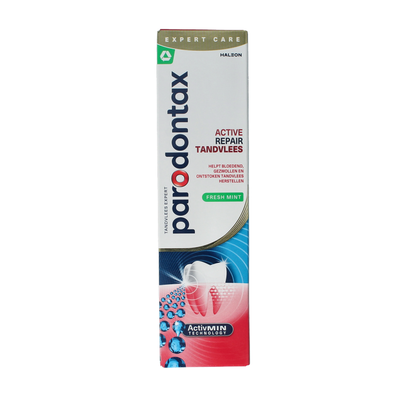 Parodontax Tandpasta active gum repair fresh mint 75 Milliliter