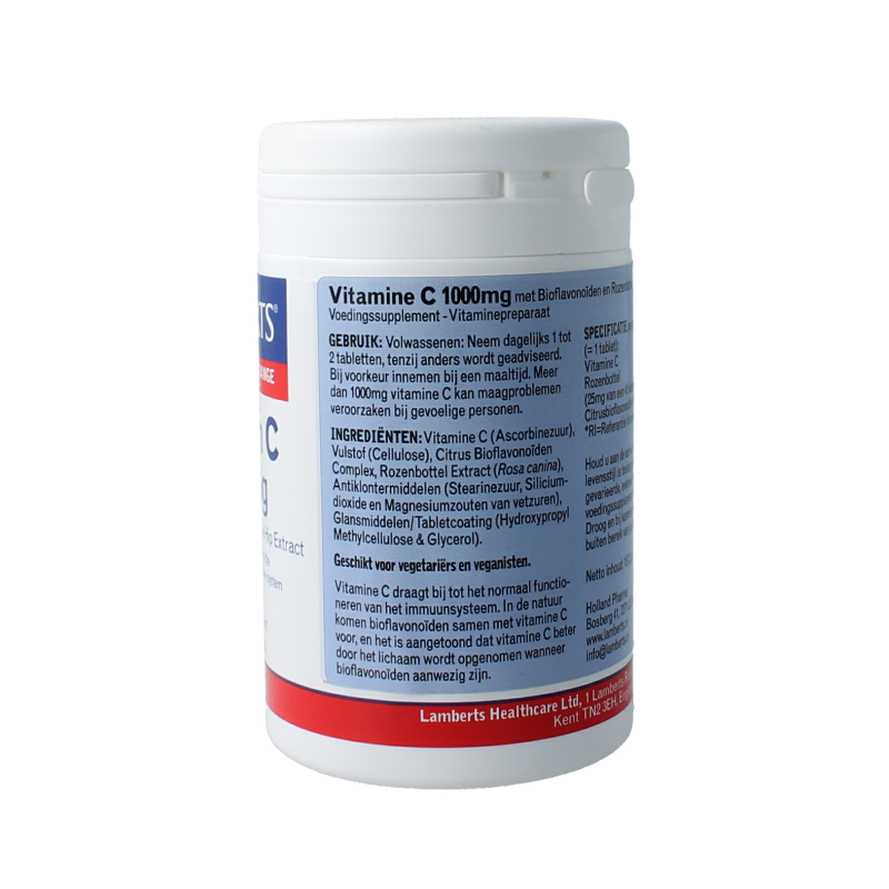 Lamberts Vitamine C 1000mg & bioflavonoiden 120 Tabletten