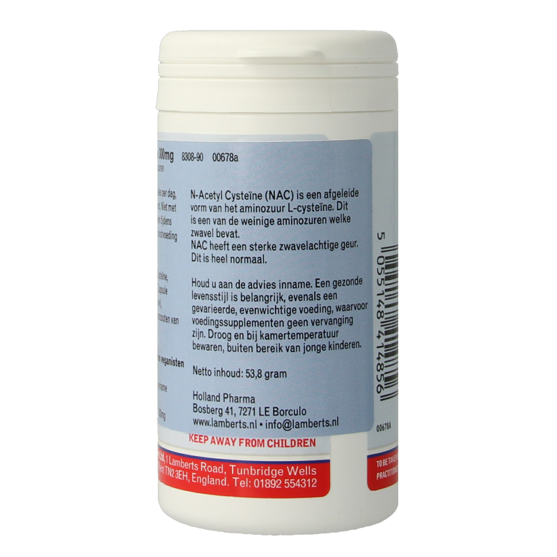 Lamberts N acetyl cysteine 90 Capsules