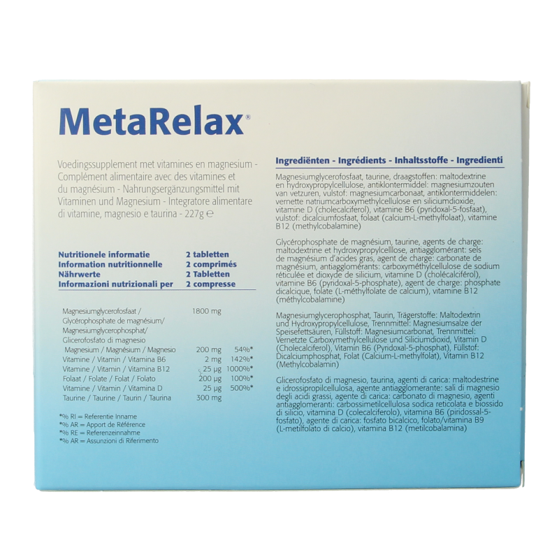 Metagenics Metarelax 180 Tabletten