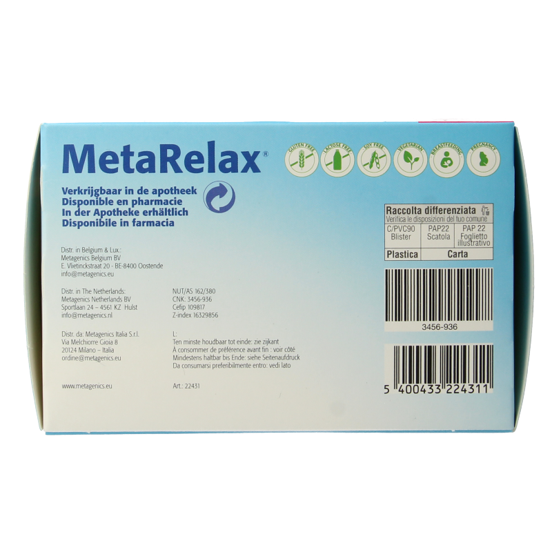 Metagenics Metarelax 180 Tabletten