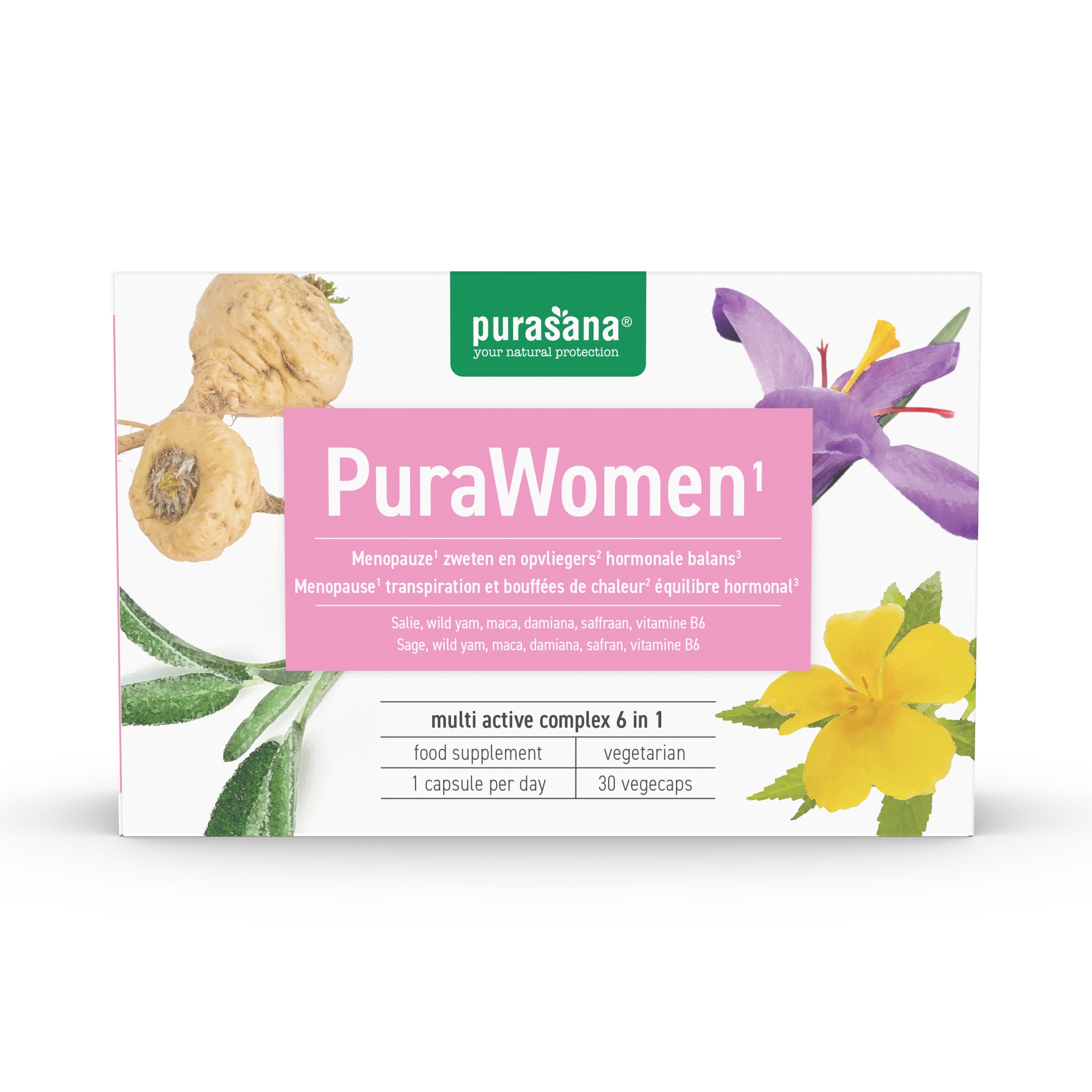 Purasana Purawomen 30 Vegetarische capsules