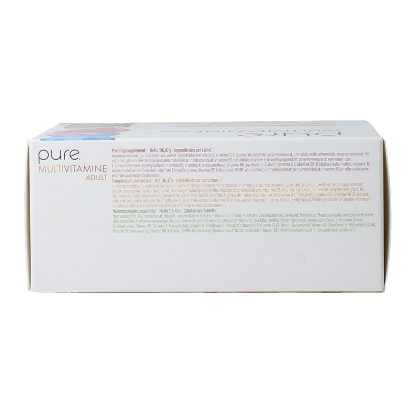 Pure Multivitamine volwassenen 60 Tabletten