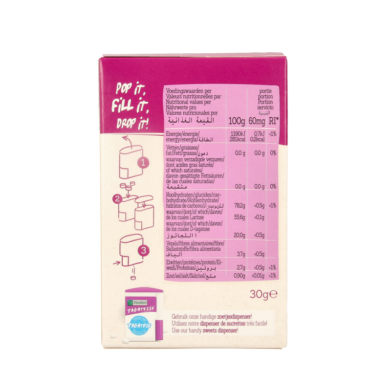 Damhert Tagatesse dispenser navul 2 x 250 stuks 500 Stuks