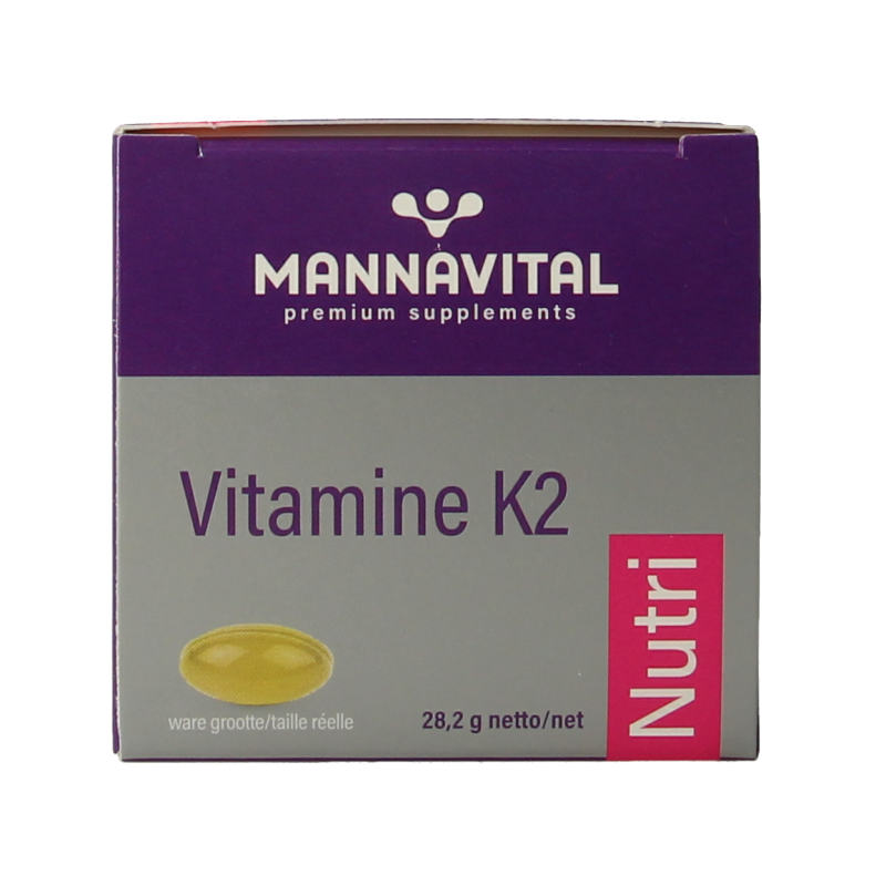 Mannavital Vitamine K2 60 Vegetarische capsules