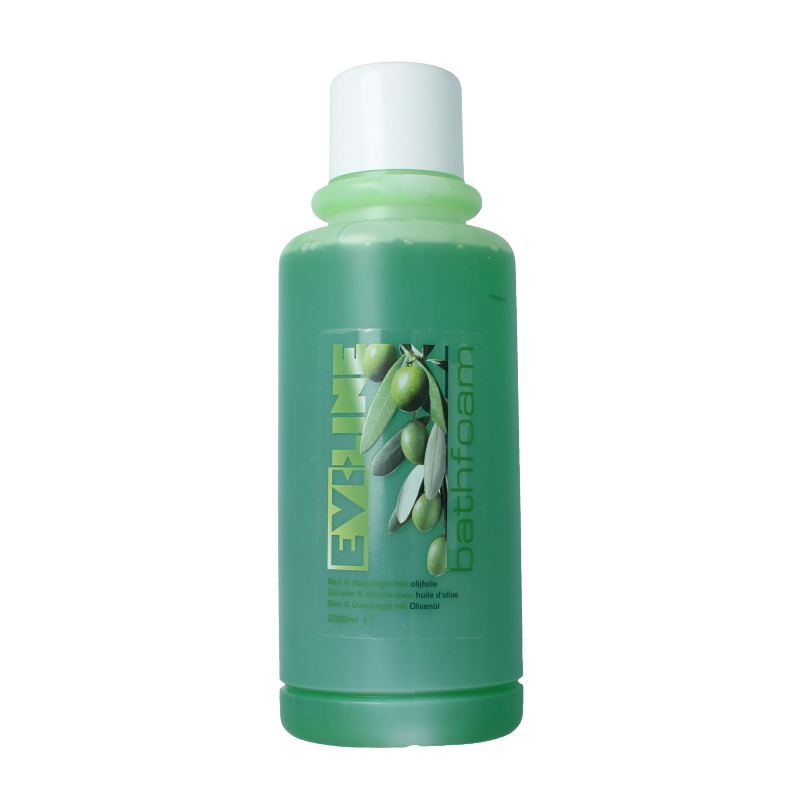 Evi Line Bad en douchegel olijf 2 Liter