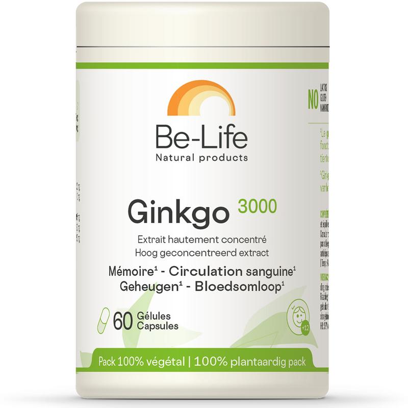 Be-Life Gink-go 3000 60 Softgels