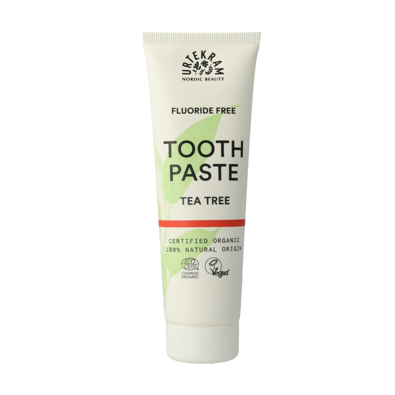Urtekram Tandpasta tea tree 75 Milliliter