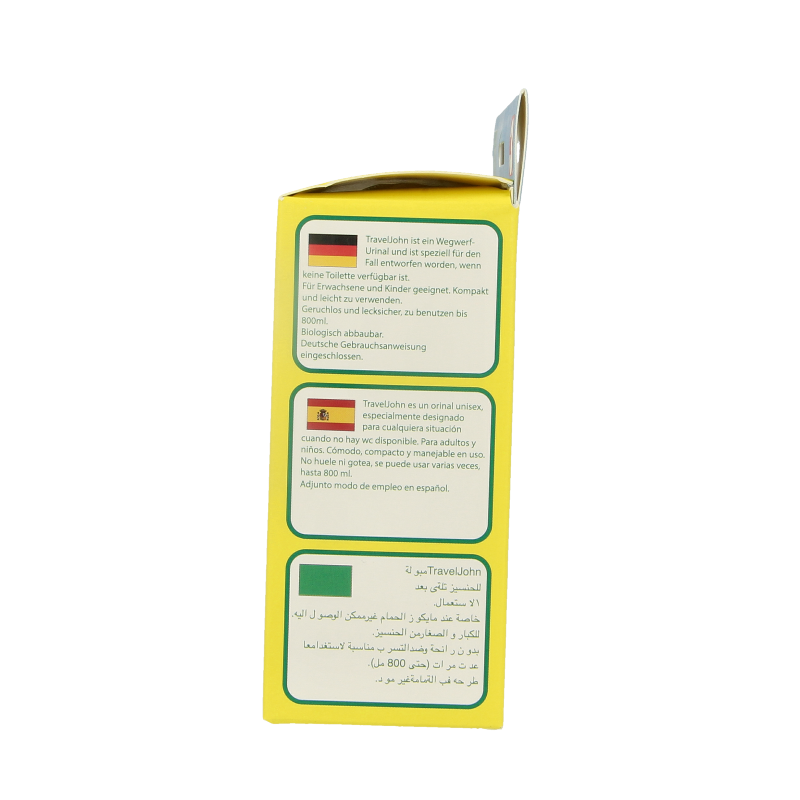 Able 2 Travel john 3 Stuks