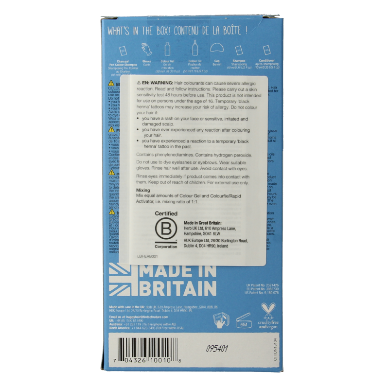 Tints Of Nature 1N zwart 1 Set