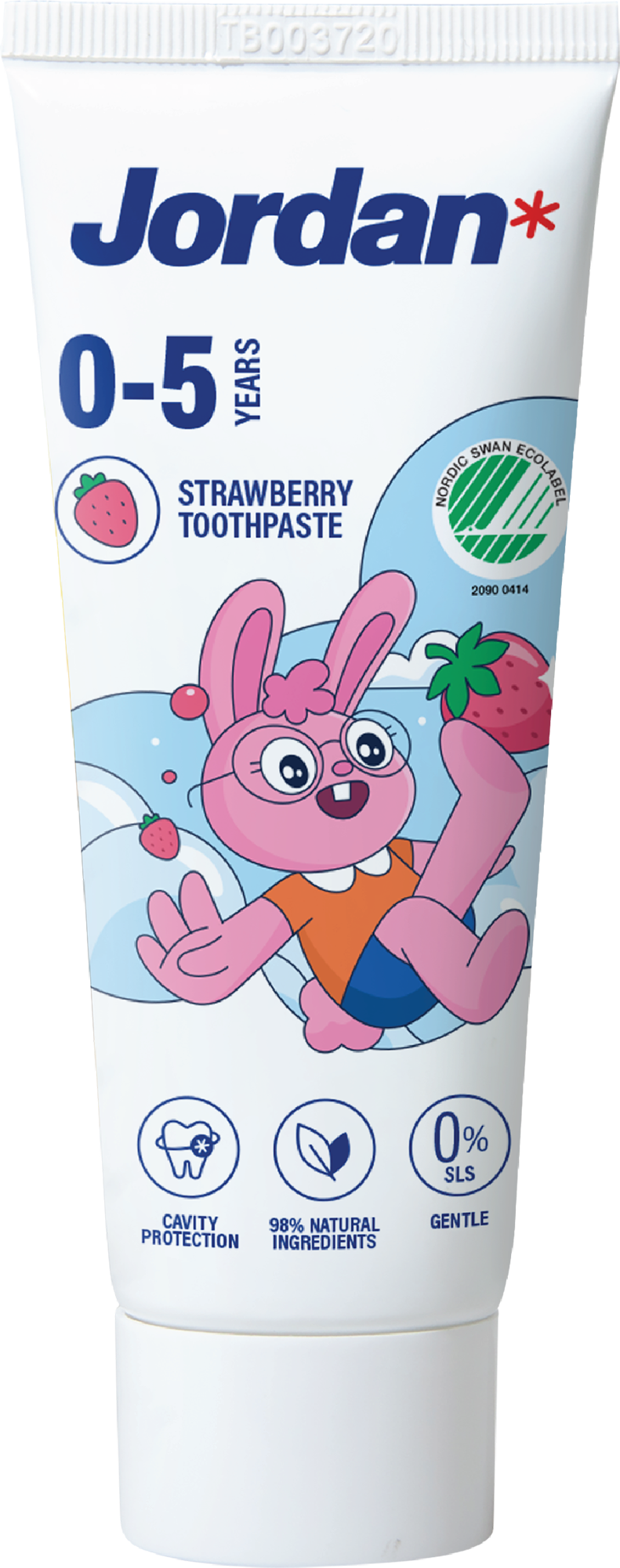 Jordan Tandpasta kids 0 - 5 jaar 50 Milliliter