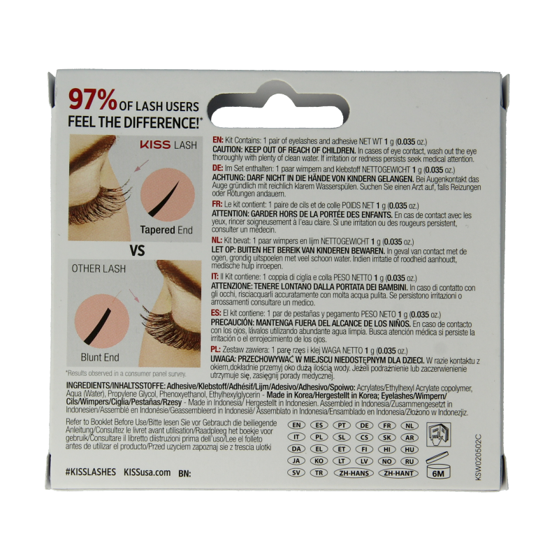 Kiss So wispy lash 02 1 Set