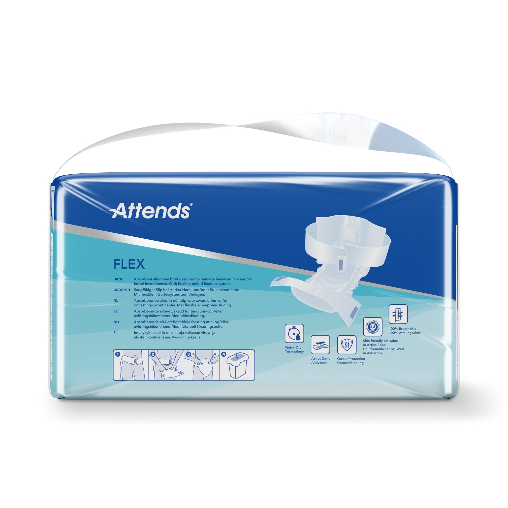 Attends Flex 8 maat M 75-105cm 28 Stuks