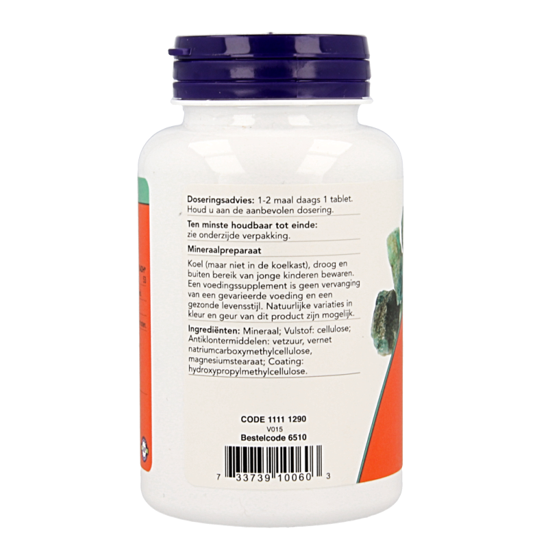 NOW Magnesium citraat 200mg 100 Tabletten