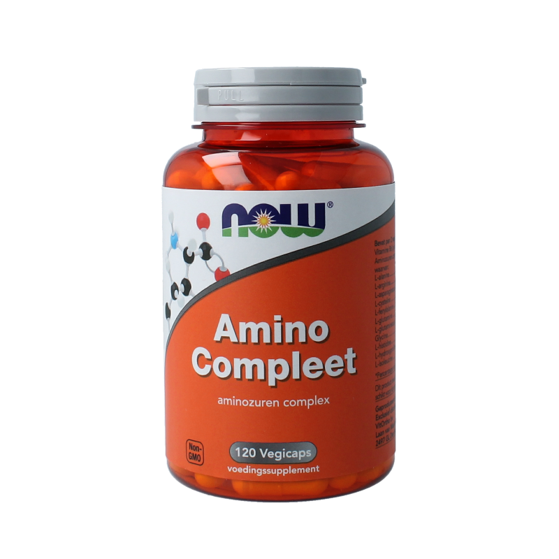 NOW Amino compleet 120 Vegetarische capsules