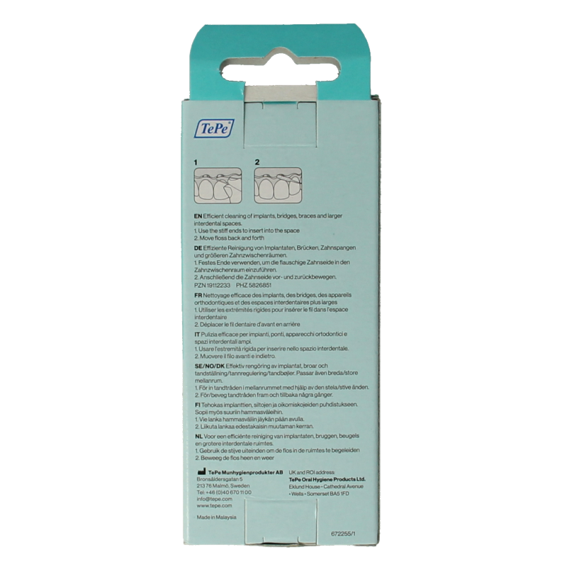 TePe Bridge & implant floss 30 Stuks