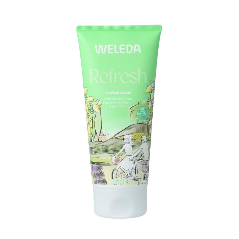 Weleda Citrus refresh douchecreme 200 Milliliter