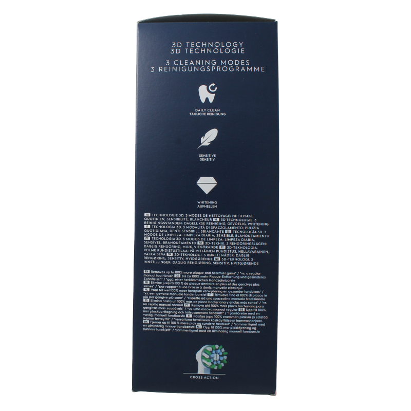 Oral B Elektrische tandenborstel pro 3 3900 black pink 1 Set