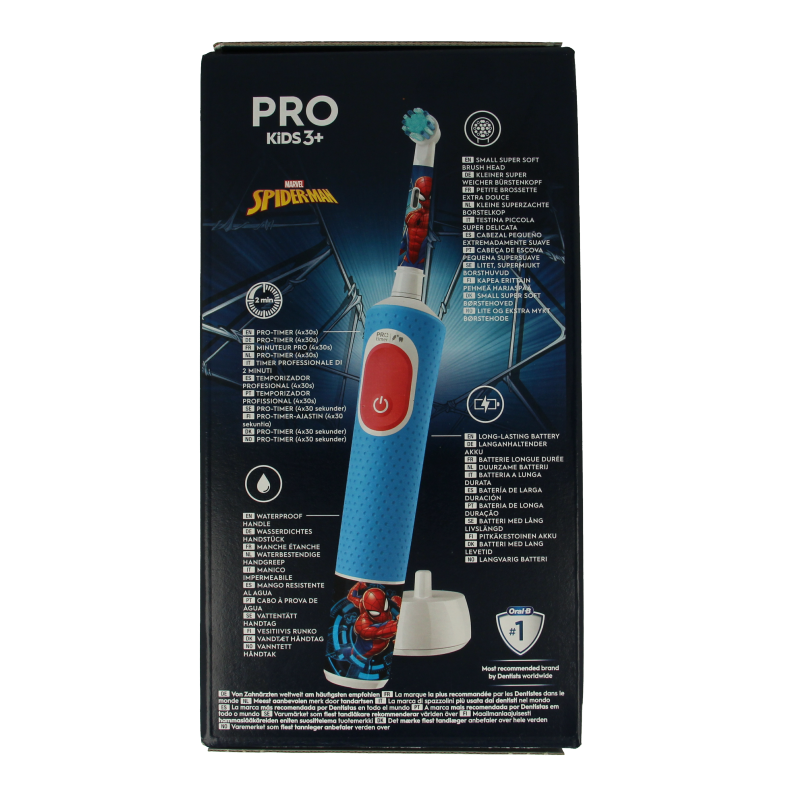 Oral B Vitality pro kid spiderman 1 Stuks