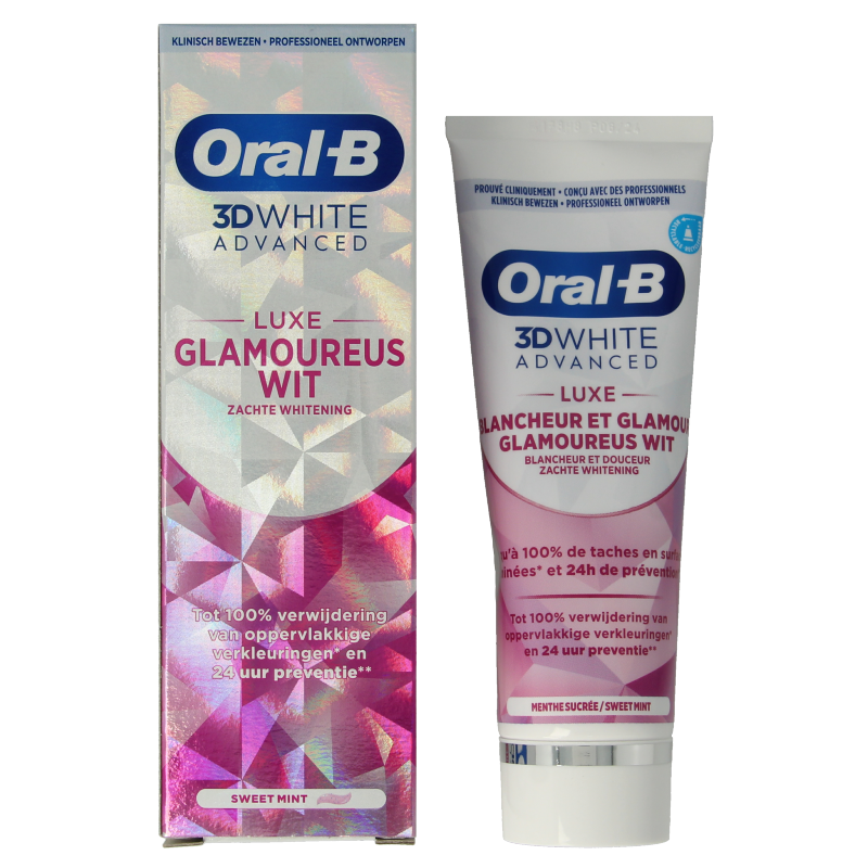 Oral B Tandpasta 3D white luxe 75 Milliliter
